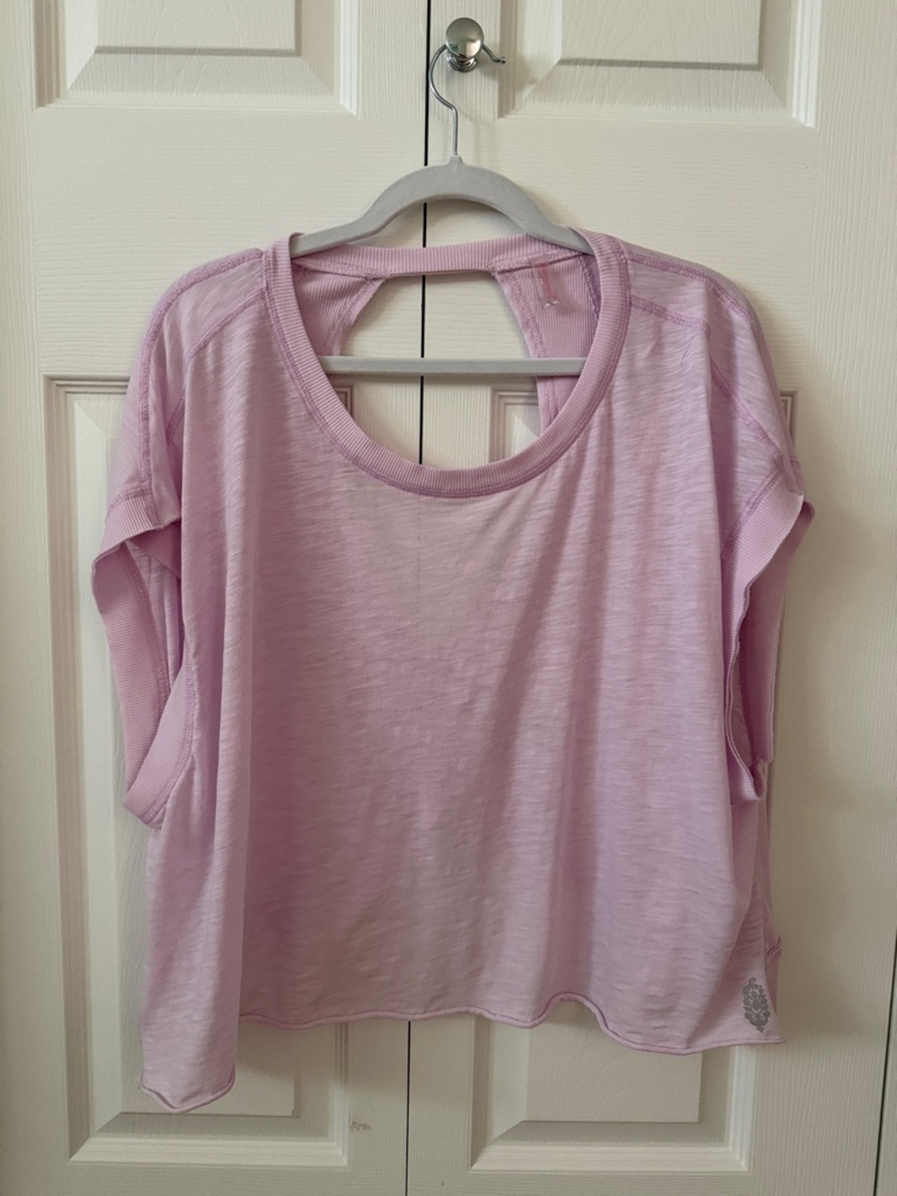 NWOT FP Movement by Free People Short My Time Tee Light Lilac